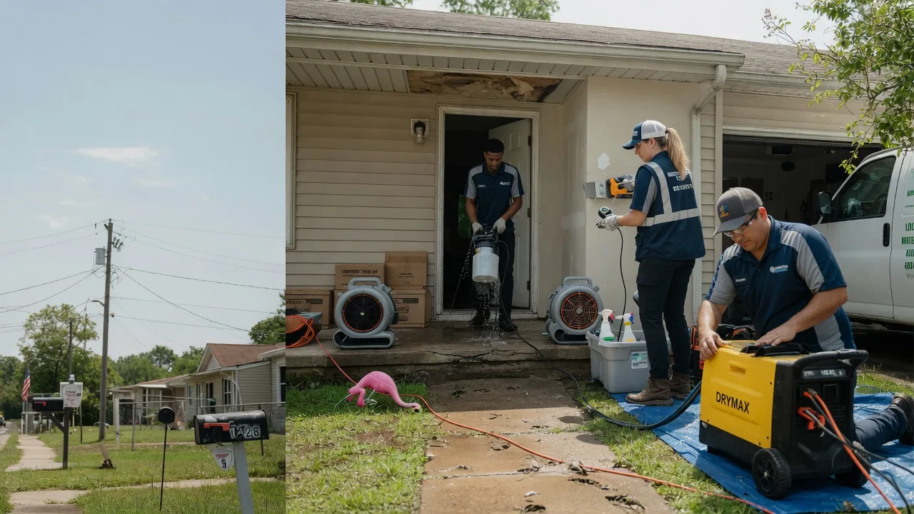 Storm Damage Water Removal in Collinsville, OK near me